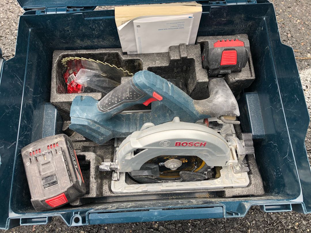 Bosch professional sirkelsag batteri