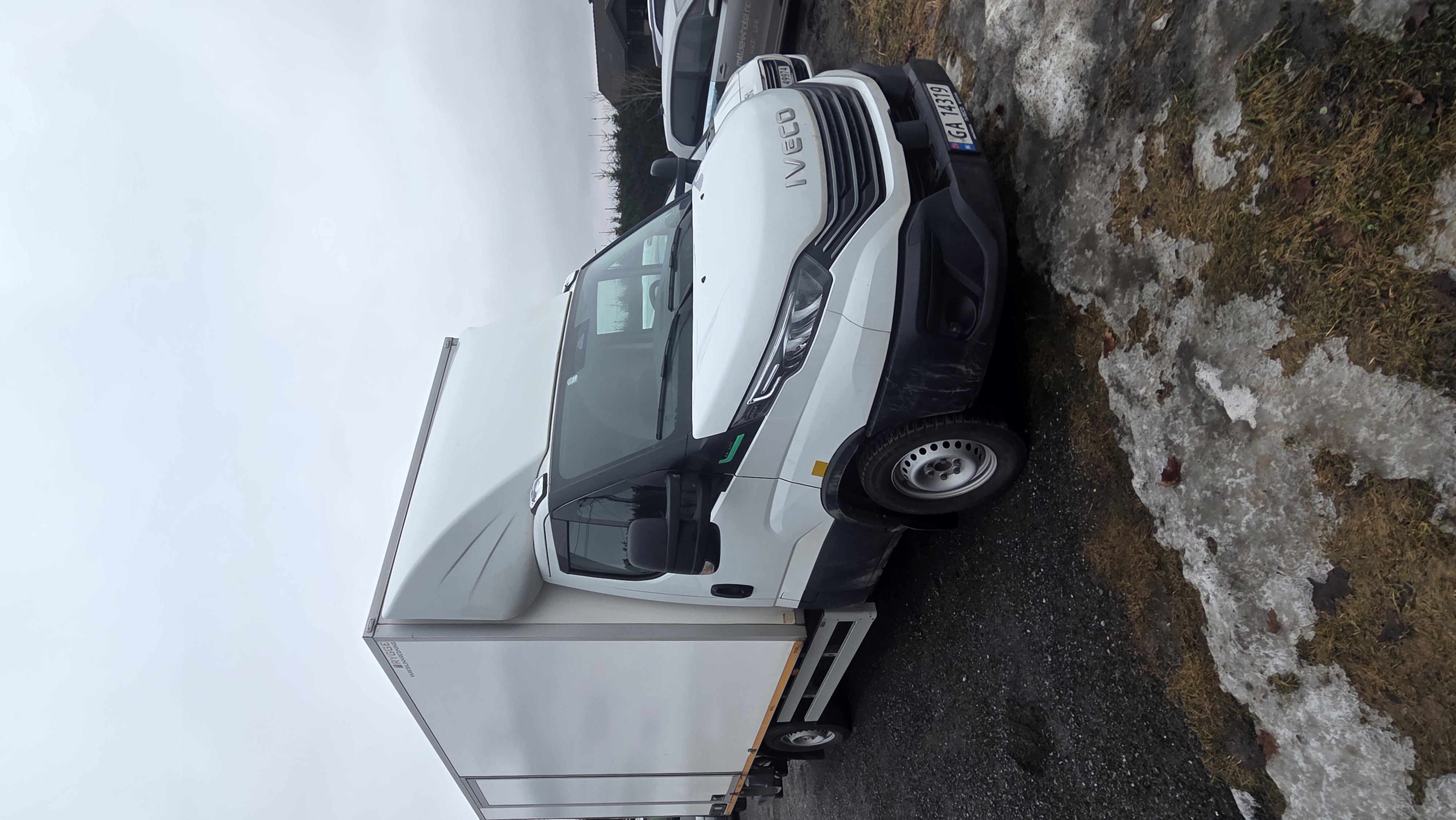 Iveco daily- 8 pallet med skap