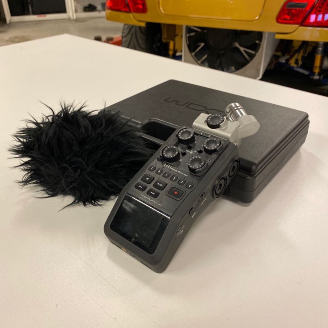 Zoom h6 + sd minneskort