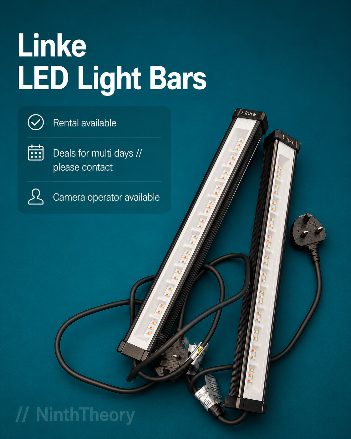 X2 led strip party lights - colour changing 