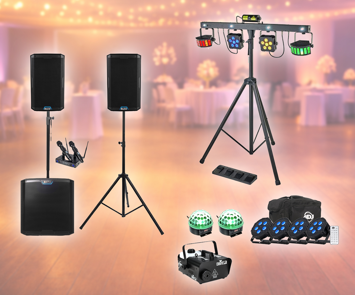 Festpaket 3: ljud, ljus & rök