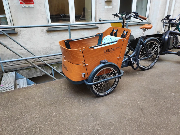 El-ladcykel til familieturen!