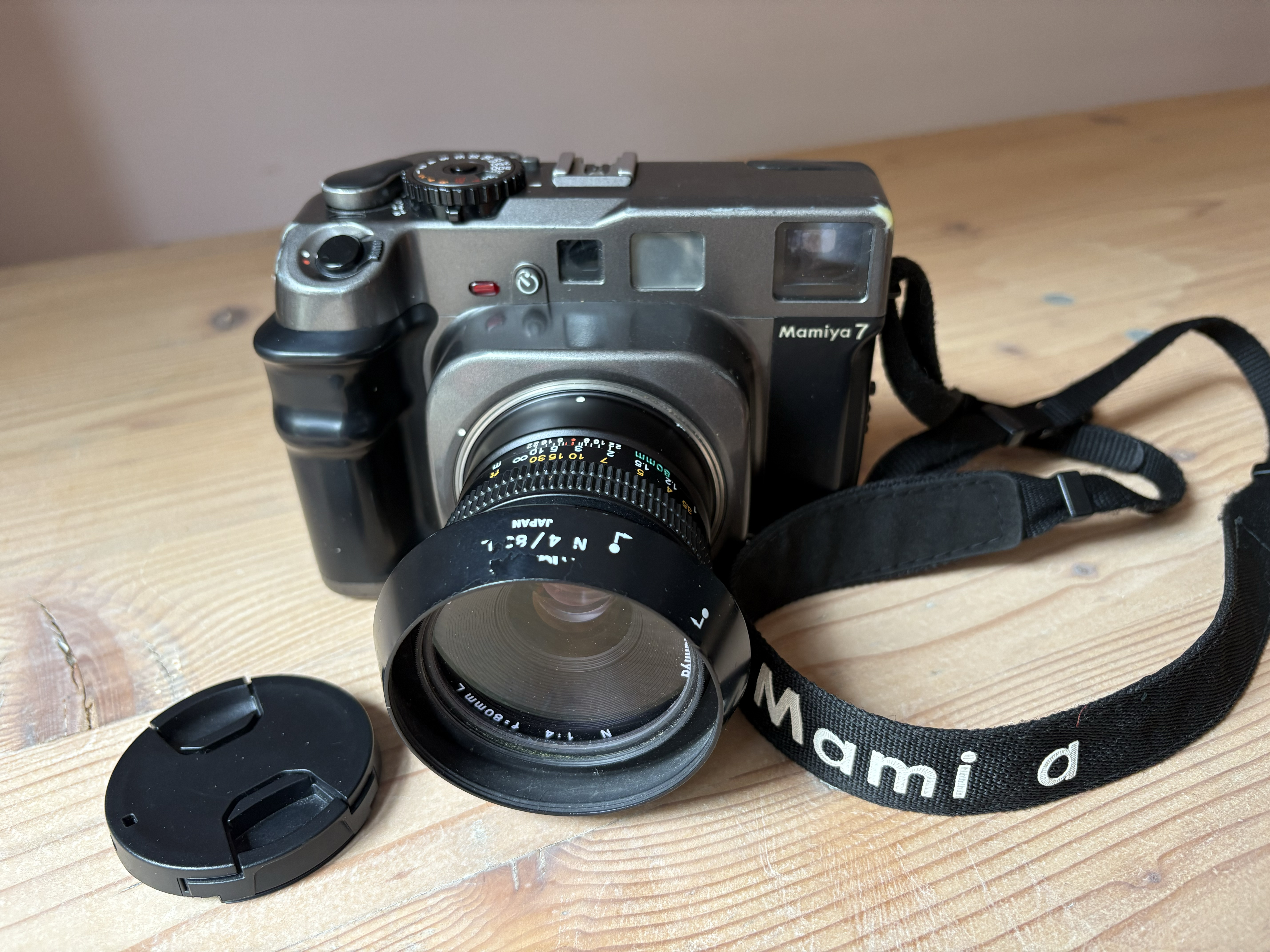 Mamiya 7 with 80mm f/4 lens