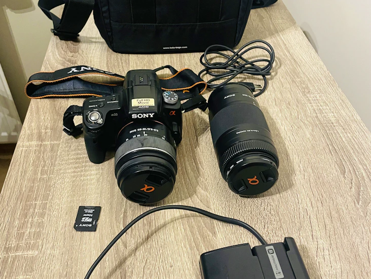 Sony a33 speilreflekskamera