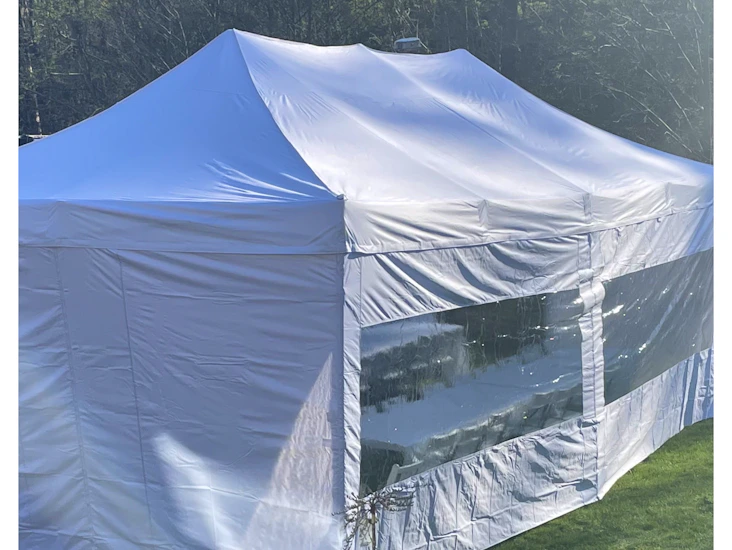 Festtält / partytält färdigmonterad tältkropp