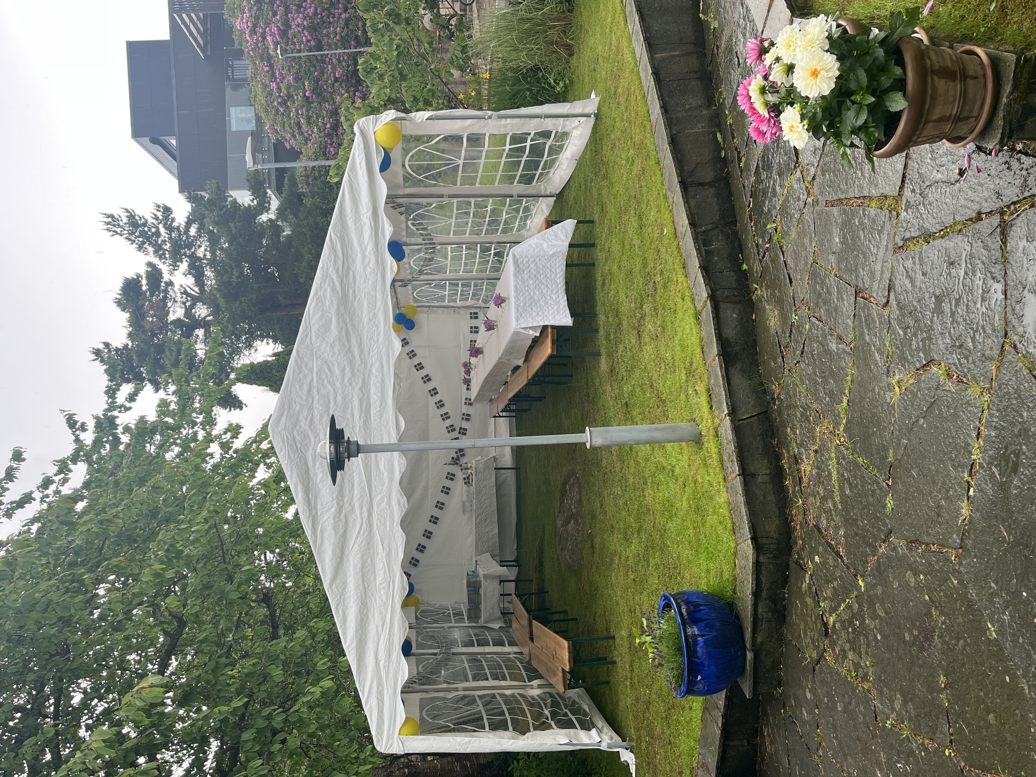 Partytält 4x8 meter