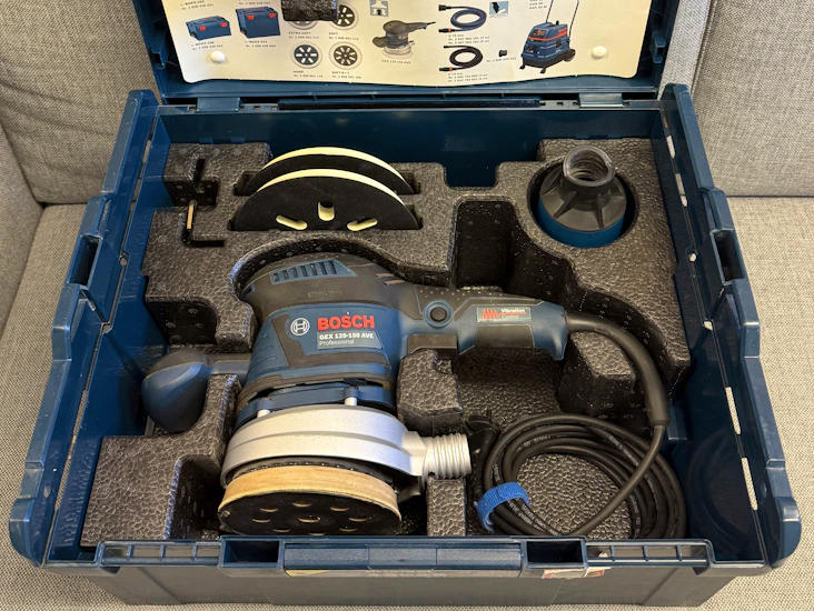 Eksentersliper bosch professional