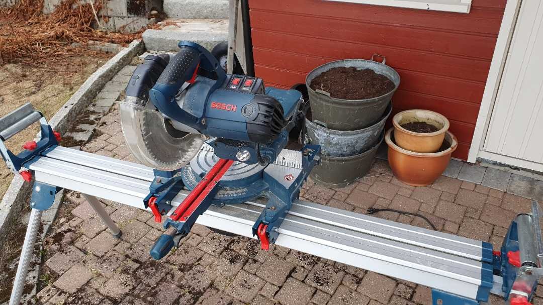 Kraftig bosch kapp og gjærsag