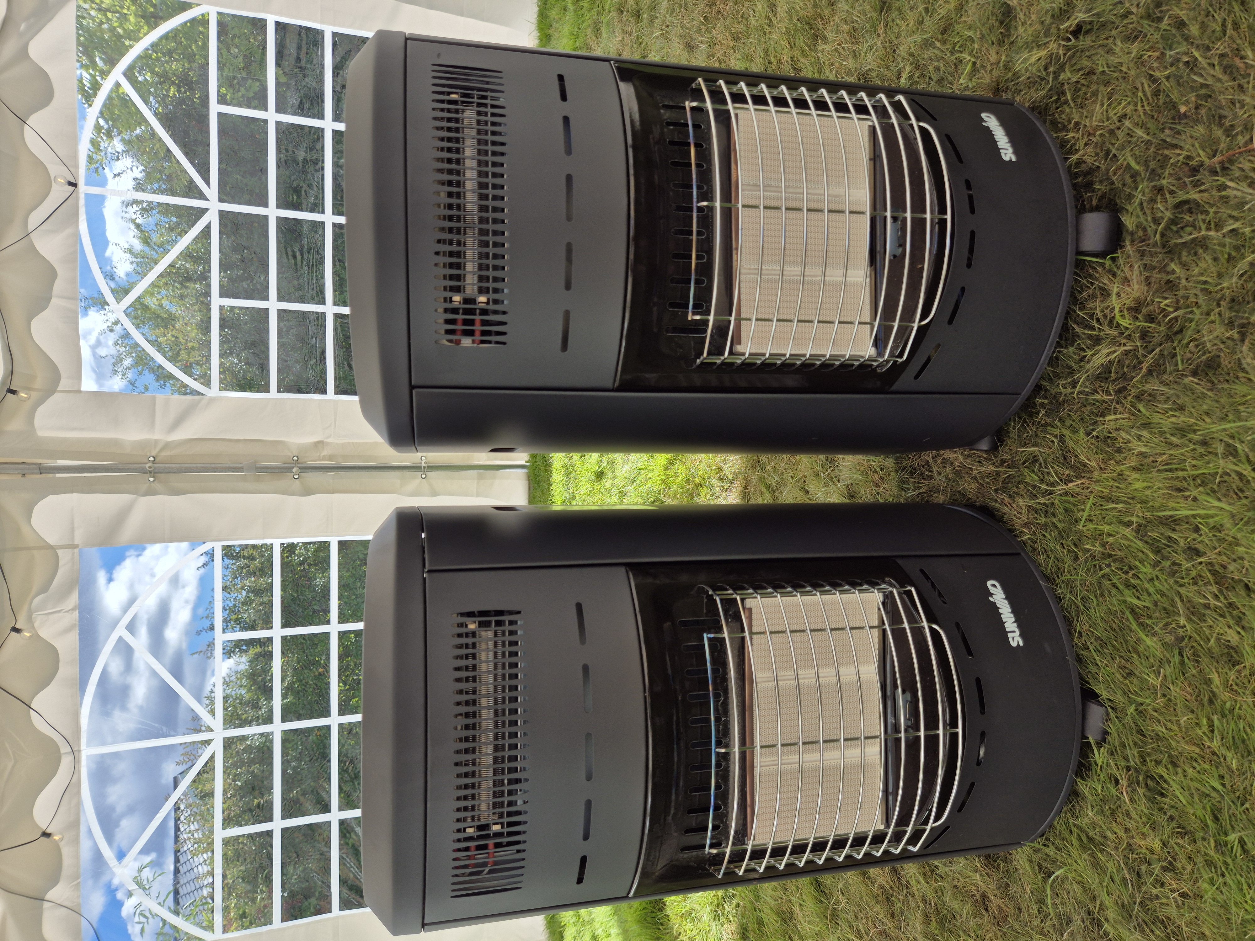 Gasolvärmare 4.2 kw 2 st