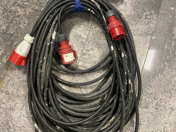 3-fas skarvsladd, 2st