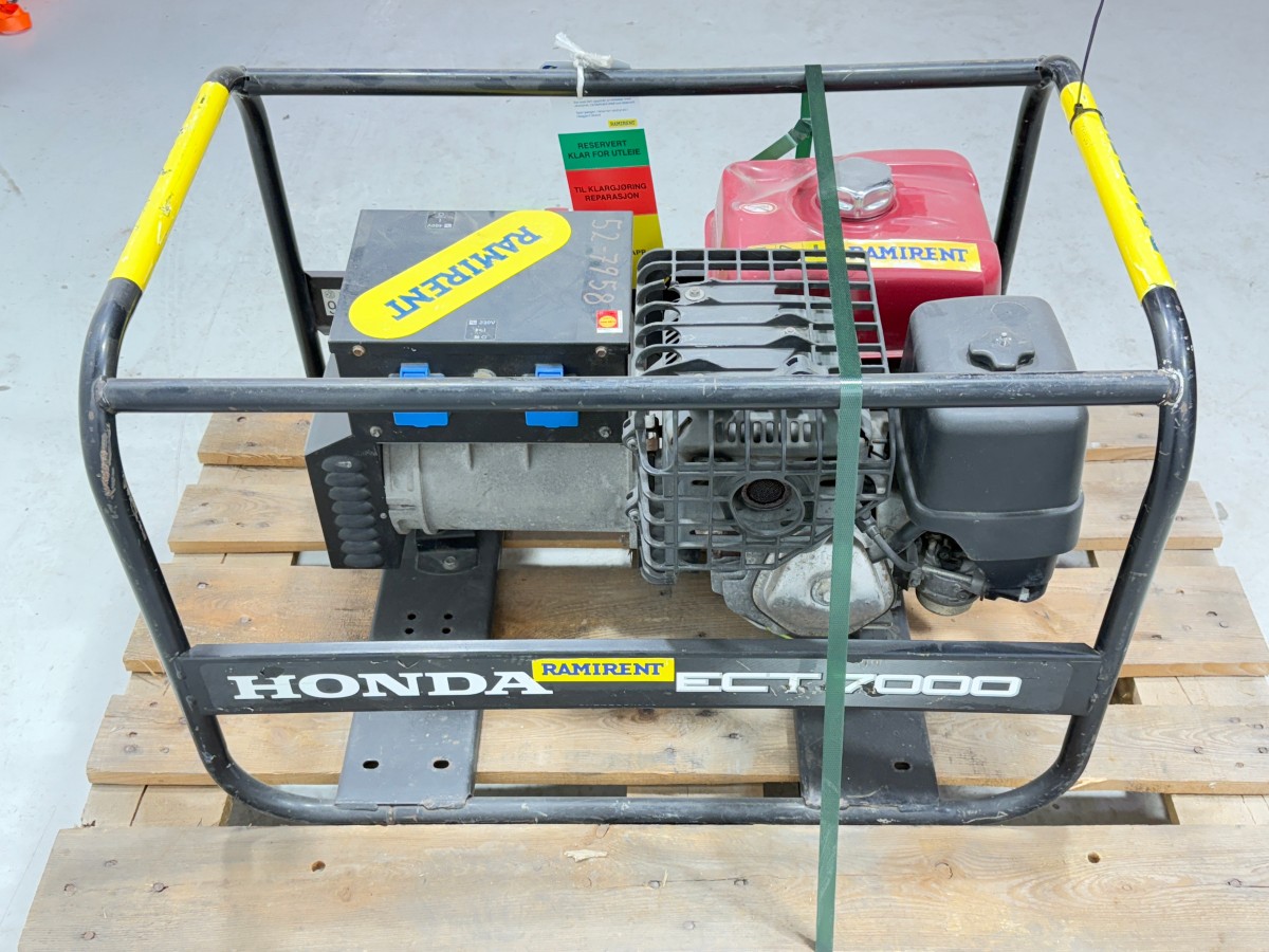 Honda etc 7000 400v strømagregat