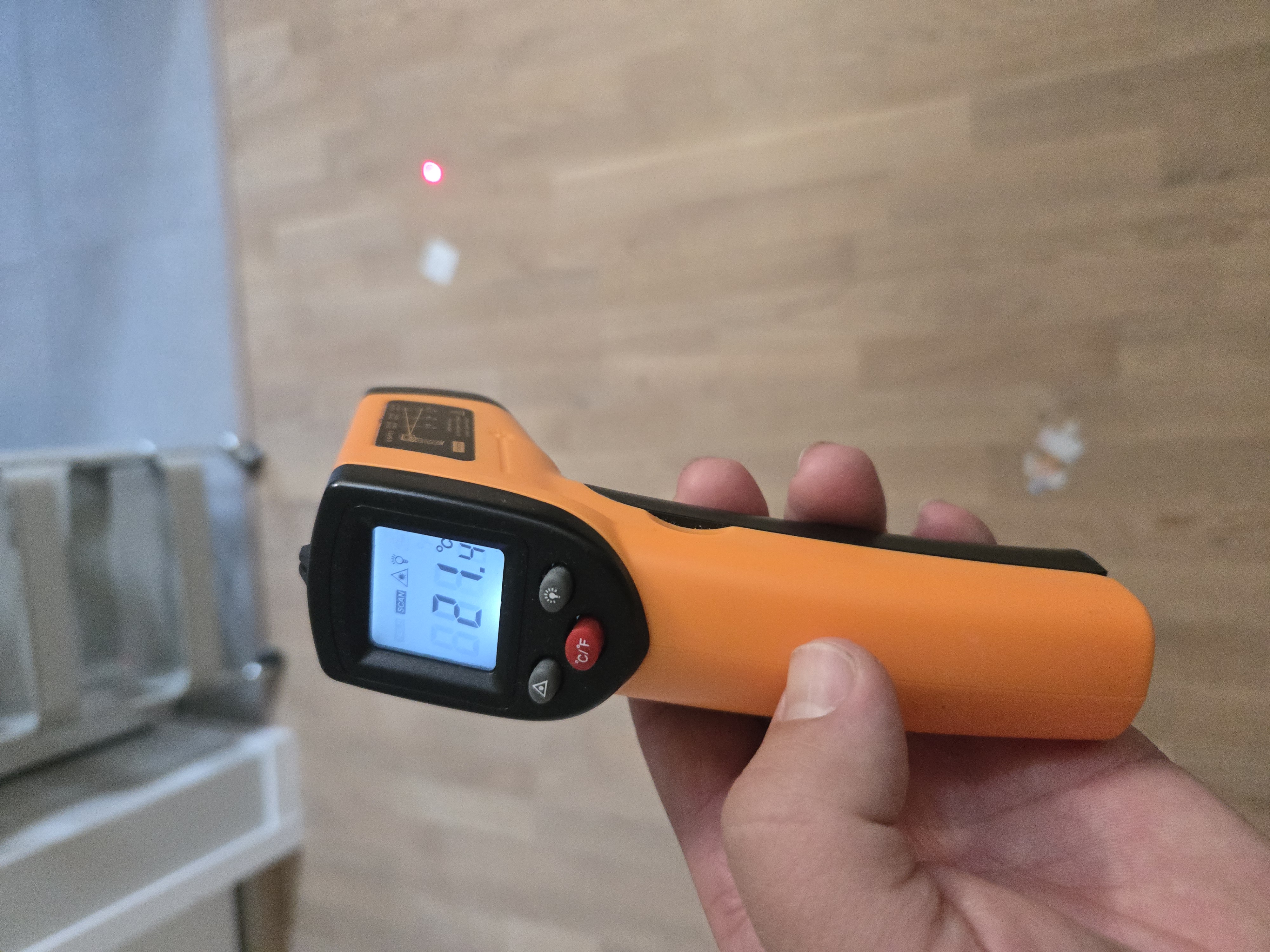 Infrarød termometer