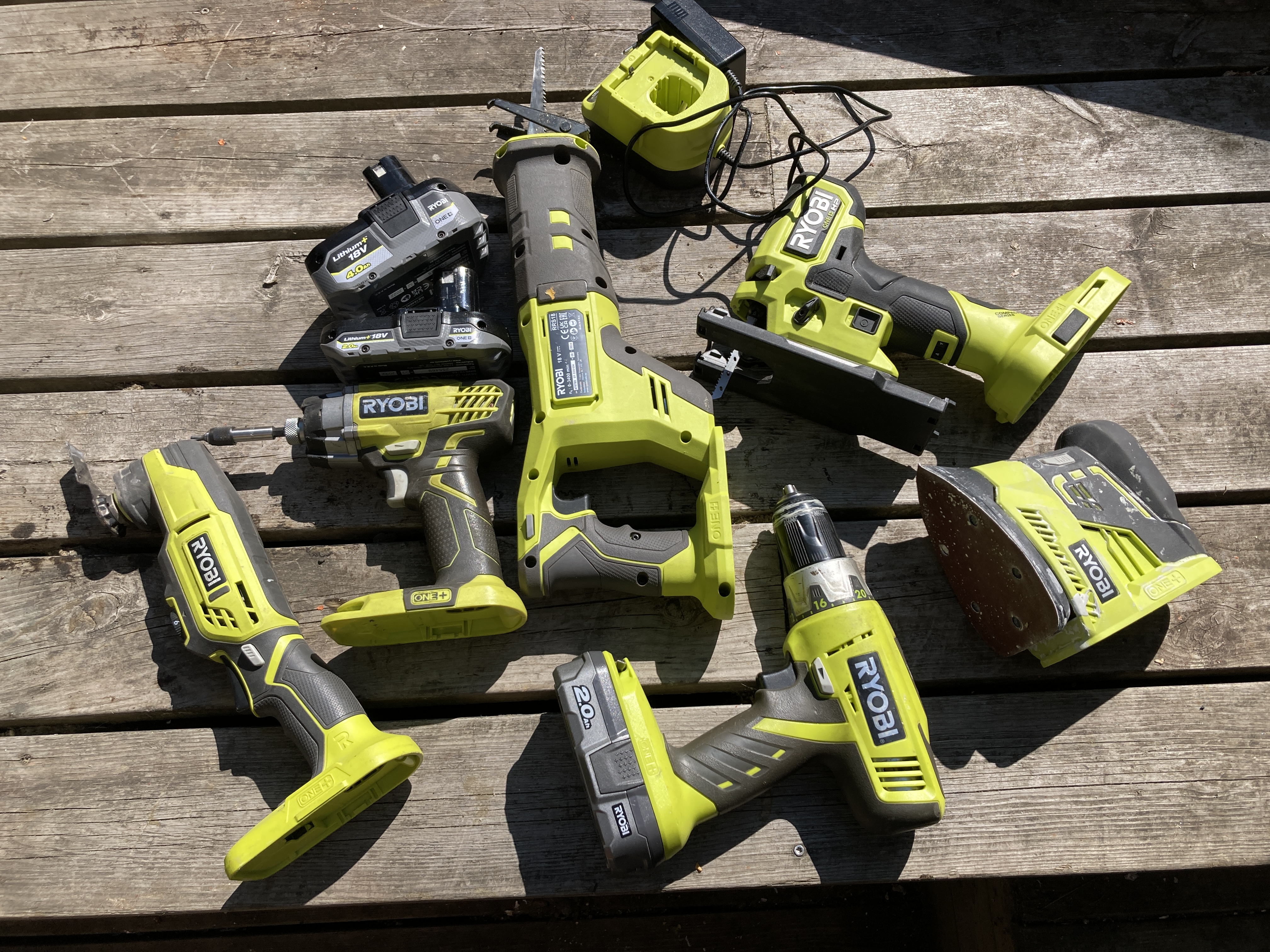 Verktygspaket ryobi
