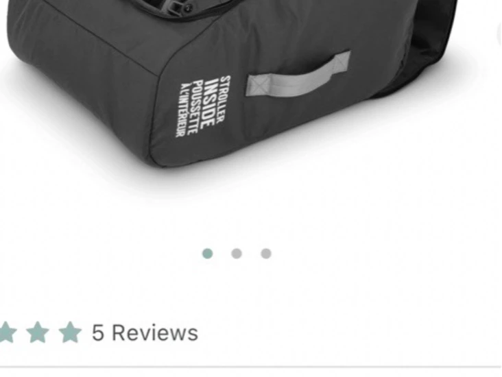Uppababy transportbag