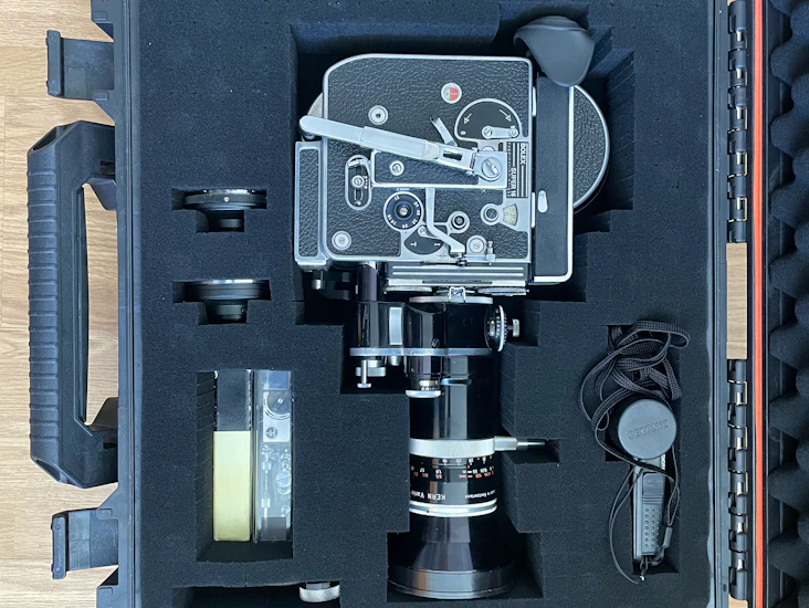 Bolex rex 3, super 16 med videoassist