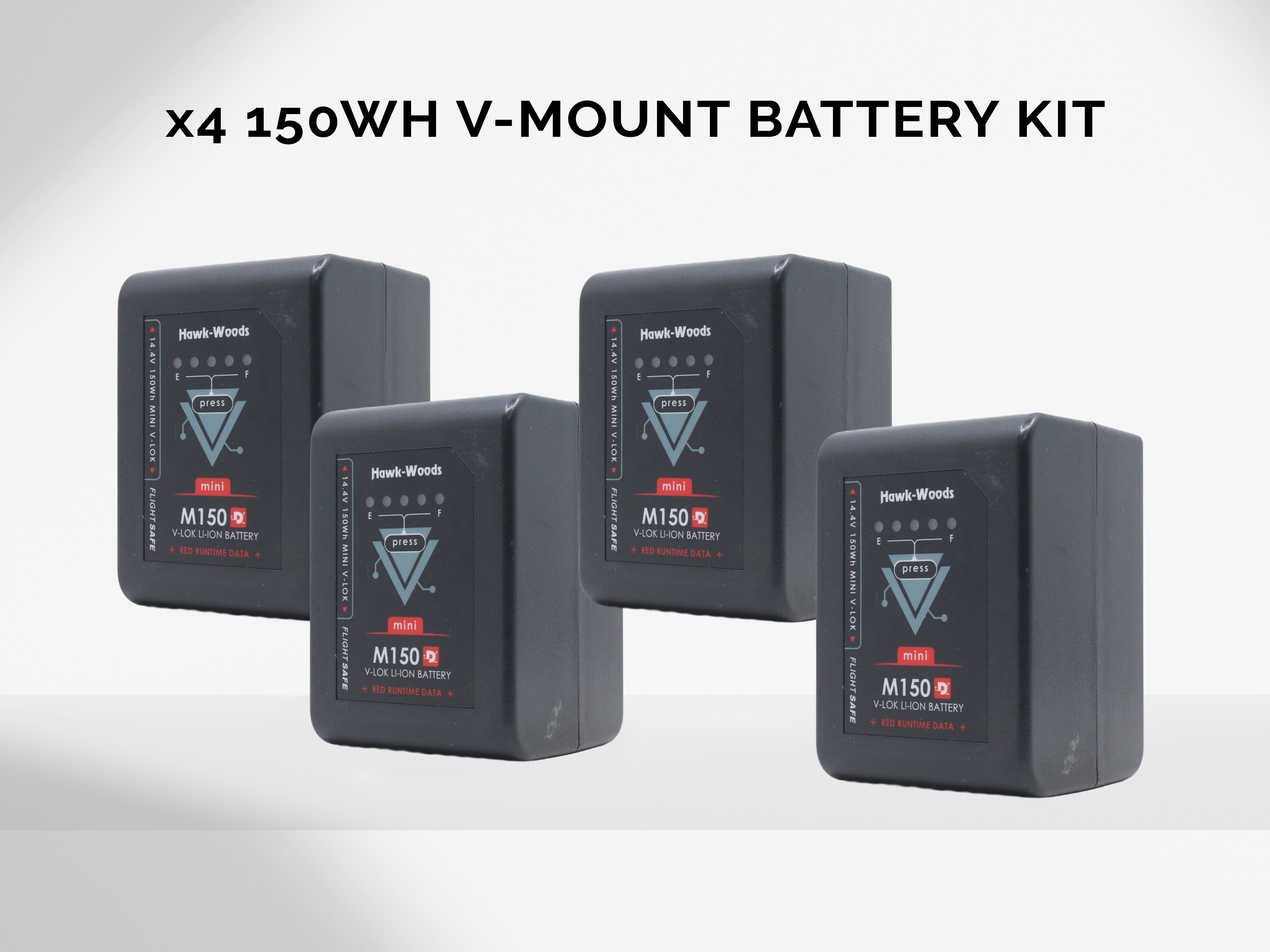 Hawk-woods 150wh v-mount v-lock battery and charger kit