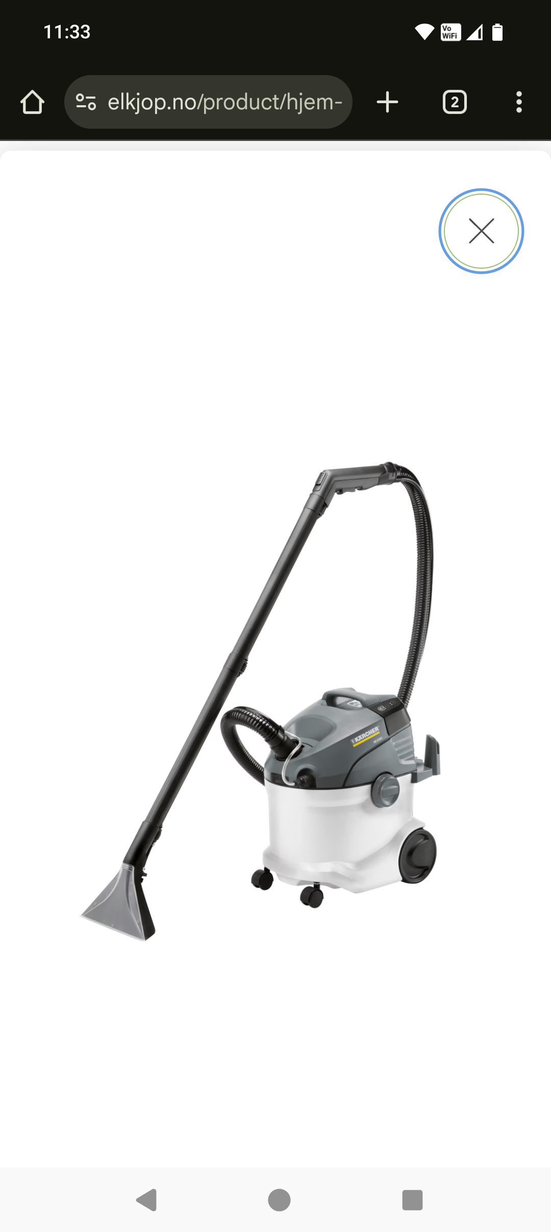 Tekstilrenser karcher se 6.100
