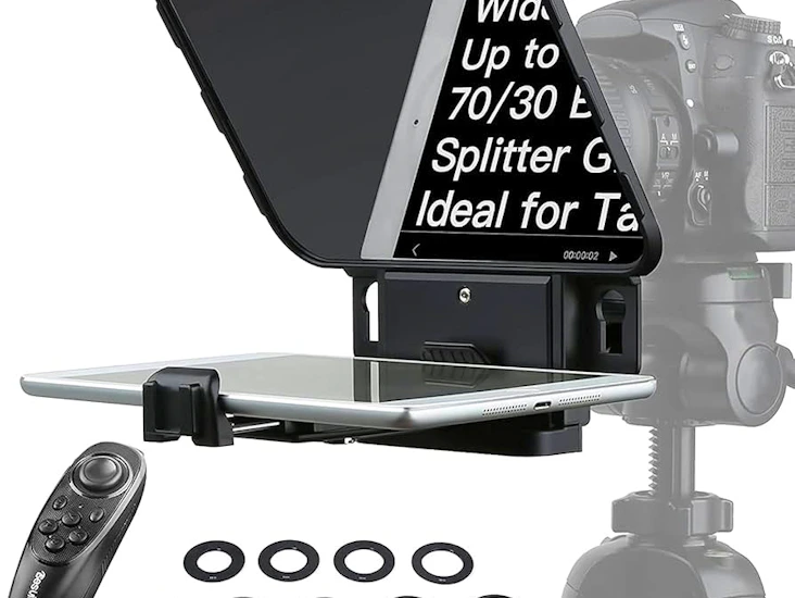 Desview t3 teleprompter & ipad mini