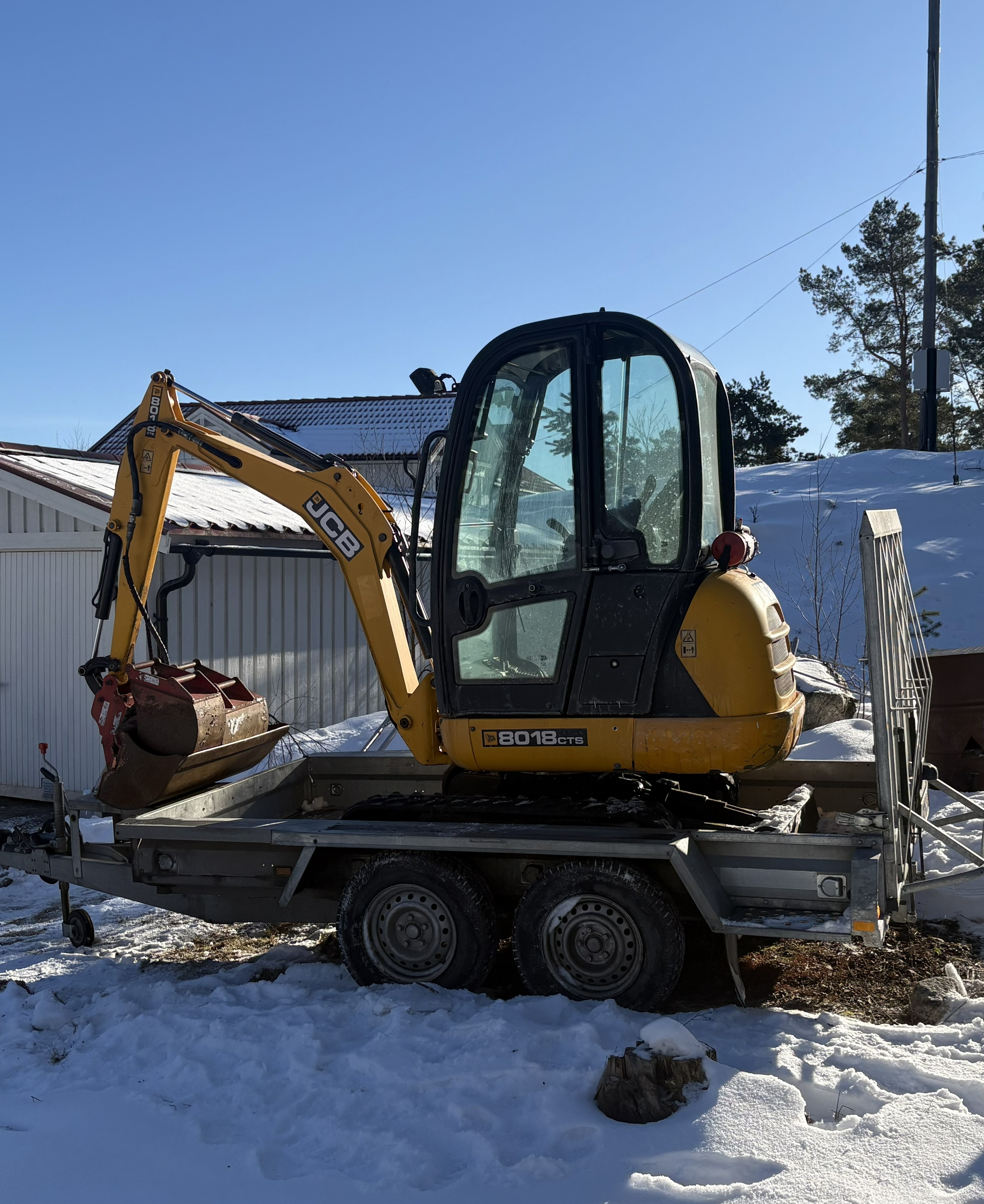 Minigrävare 1,8 ton