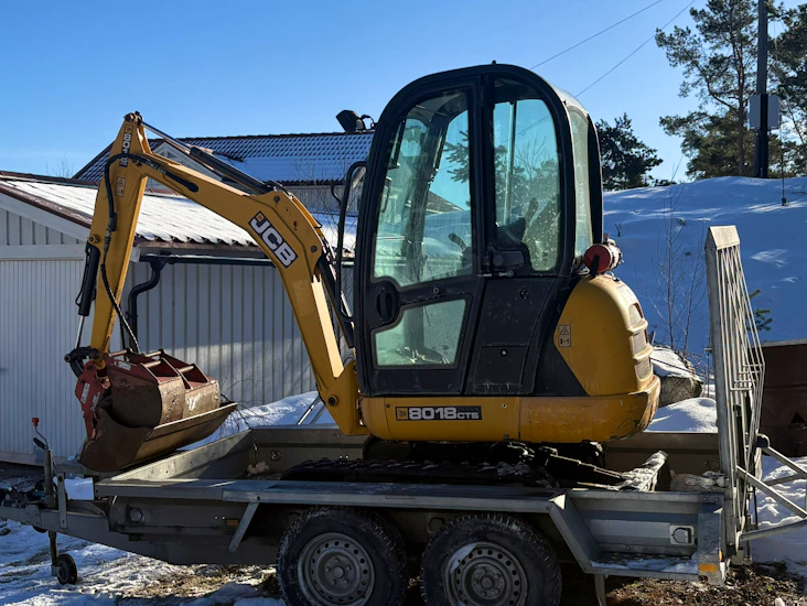Minigrävare 1,8 ton