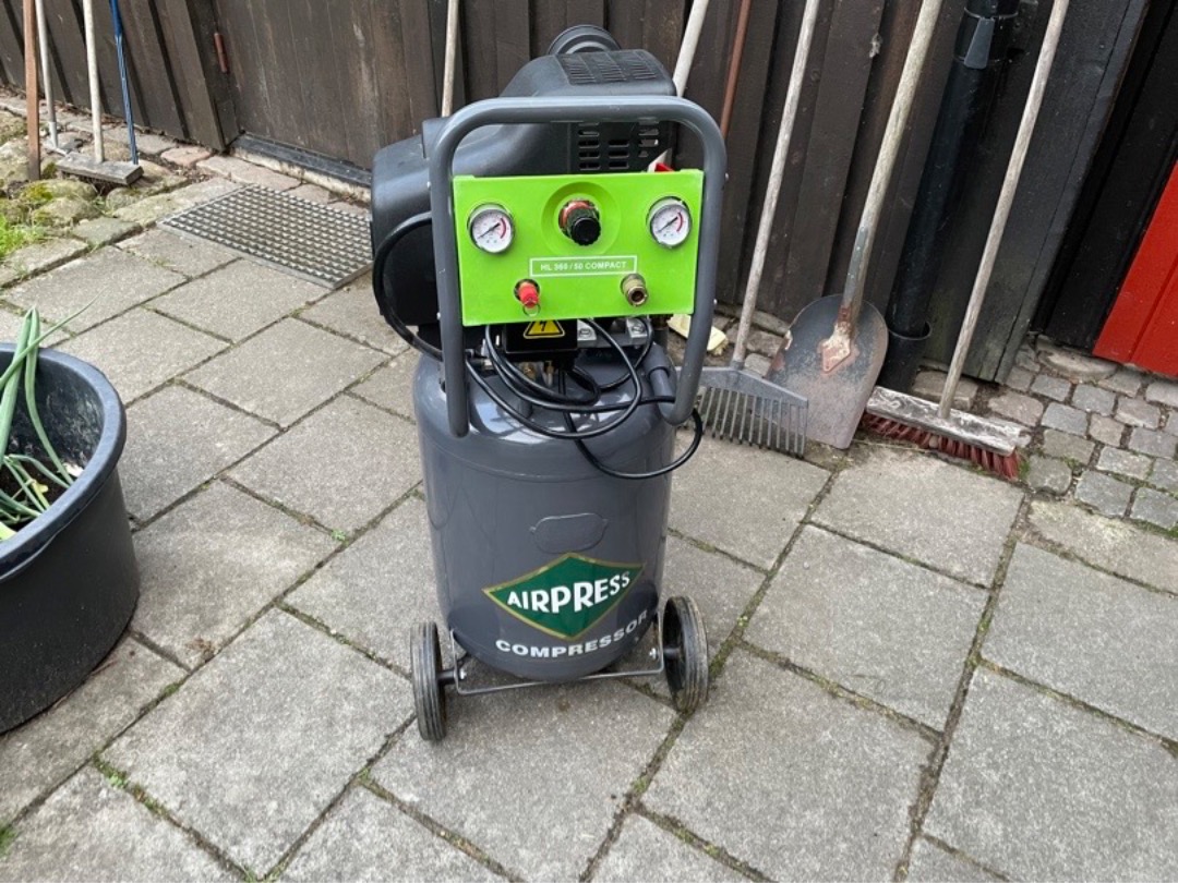 Kompressor airpress 2,5hp/50l/6bar/360lmin