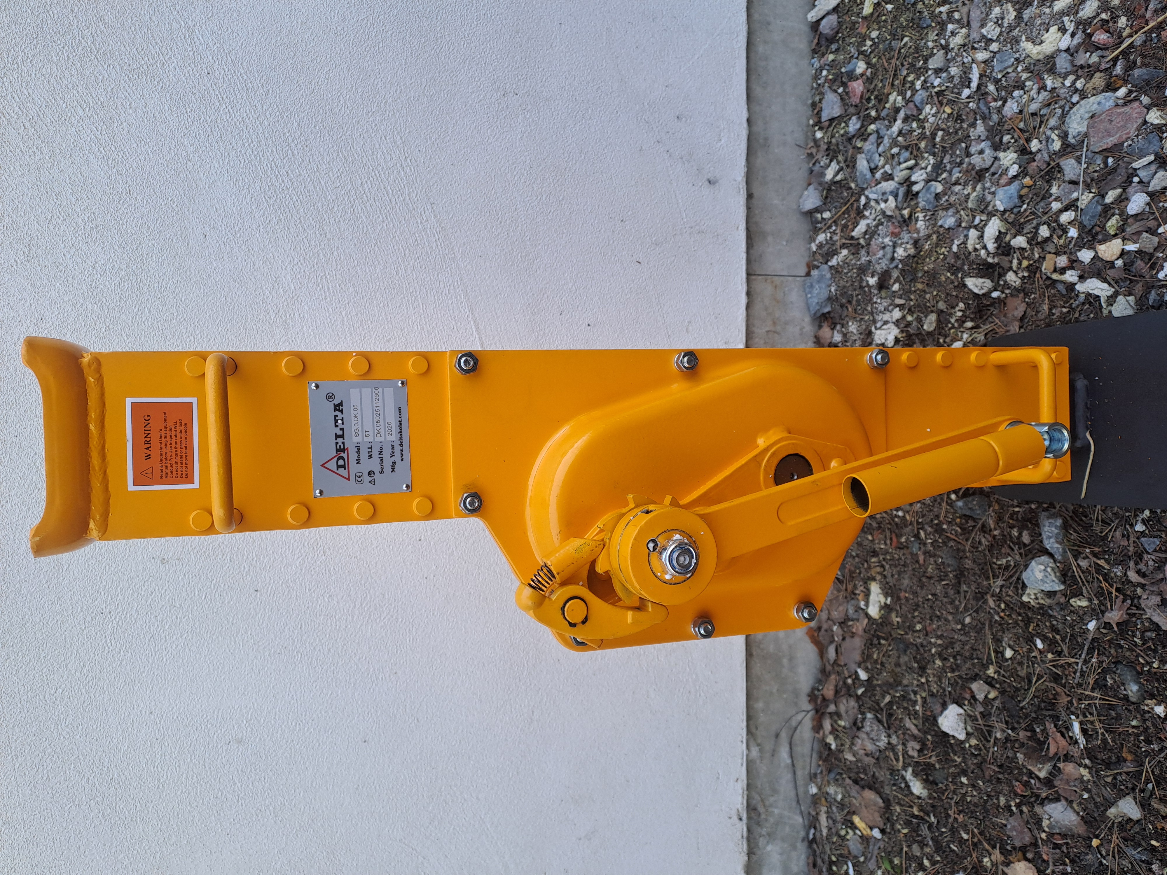 Mekanisk domkraft 5 ton