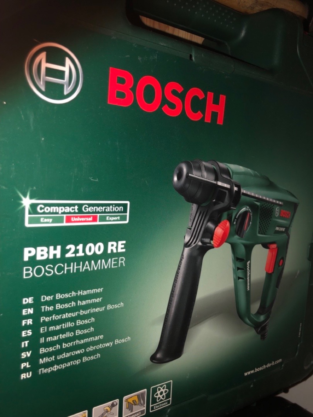 Pbh 2100 re borhammer - bosch