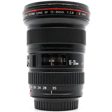 Canon ef 16-35 f2.8 lens