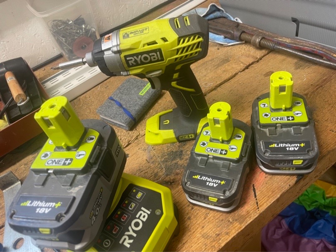 Ryobi slagskruvdragare 