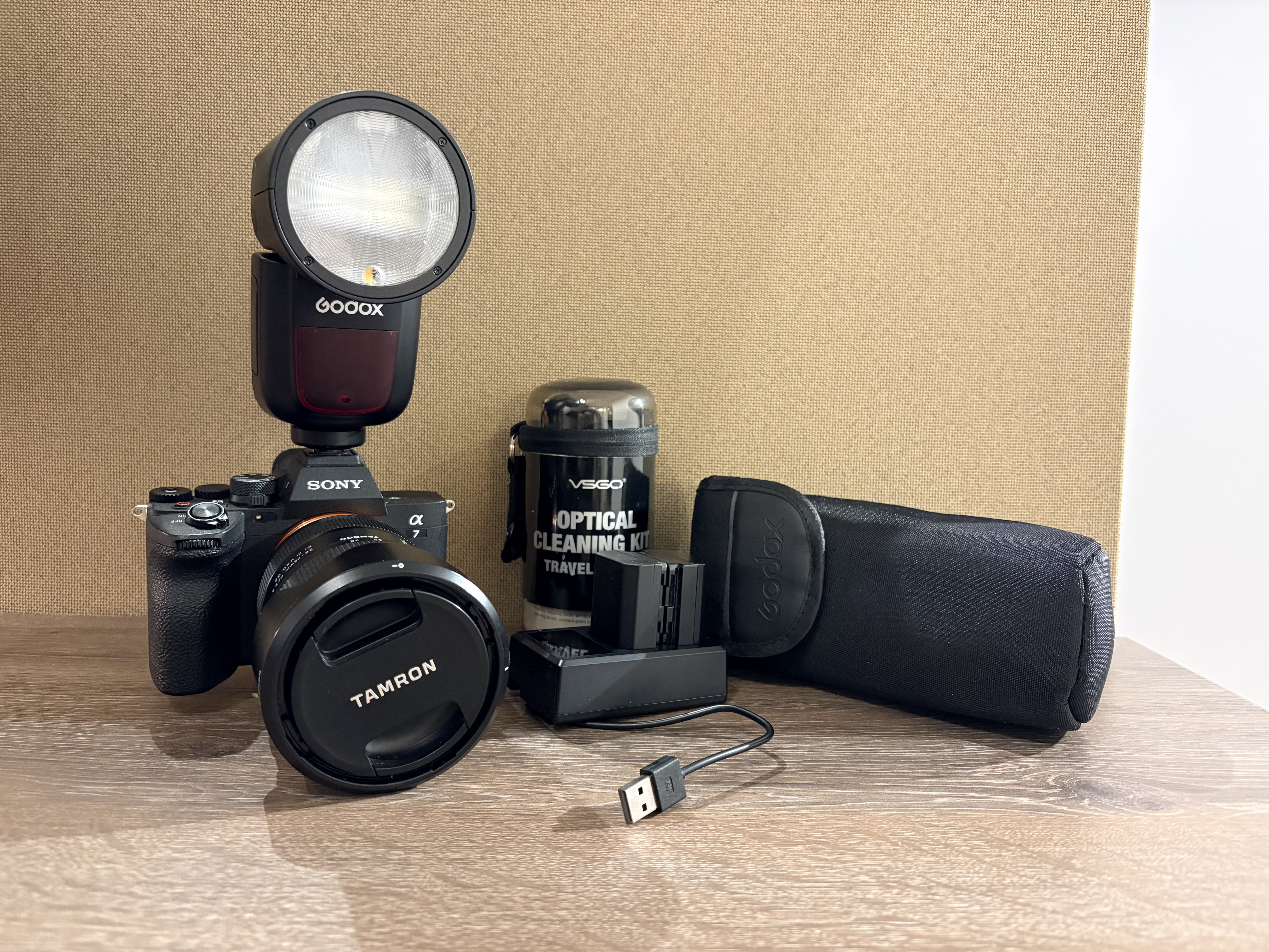 Sony a7 iv fotopaket - helt komplett