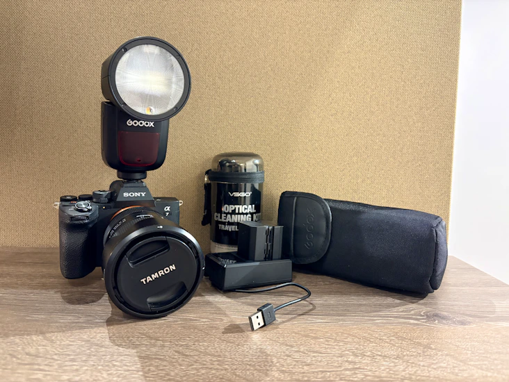 Sony a7 iv fotopaket - helt komplett