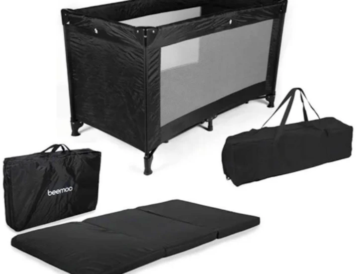 Reiseseng med sammenleggbar madrass