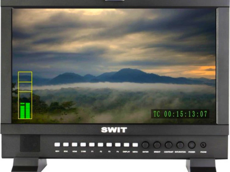Swit monitor 15.6" ca. 40cm regimonitor