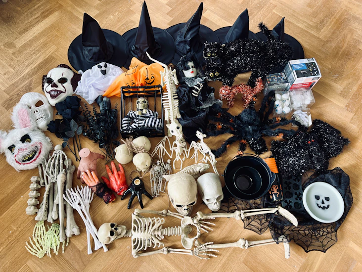 Halloween pynt - stort festpaket till halloween!