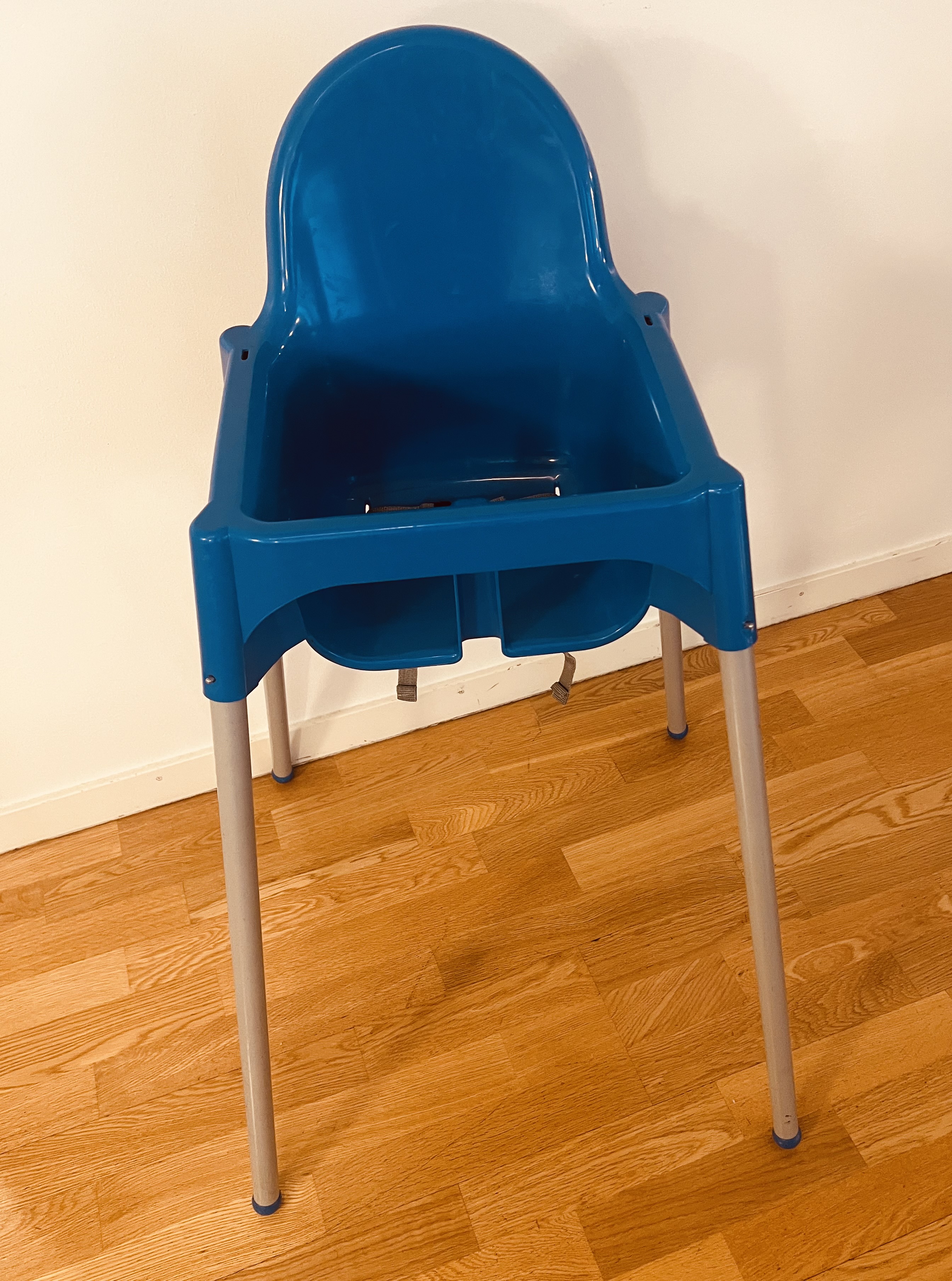 Antilop ikea barnstol blå 