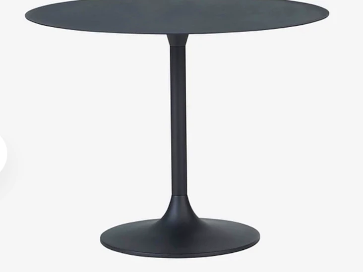 Svarta runda soffbord/ sidobord / sängbord