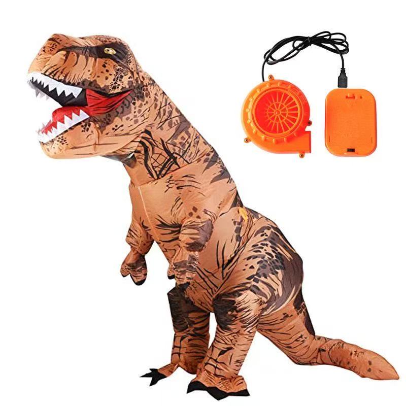 Megastor dinosauriedräkt,  uppblåsbar