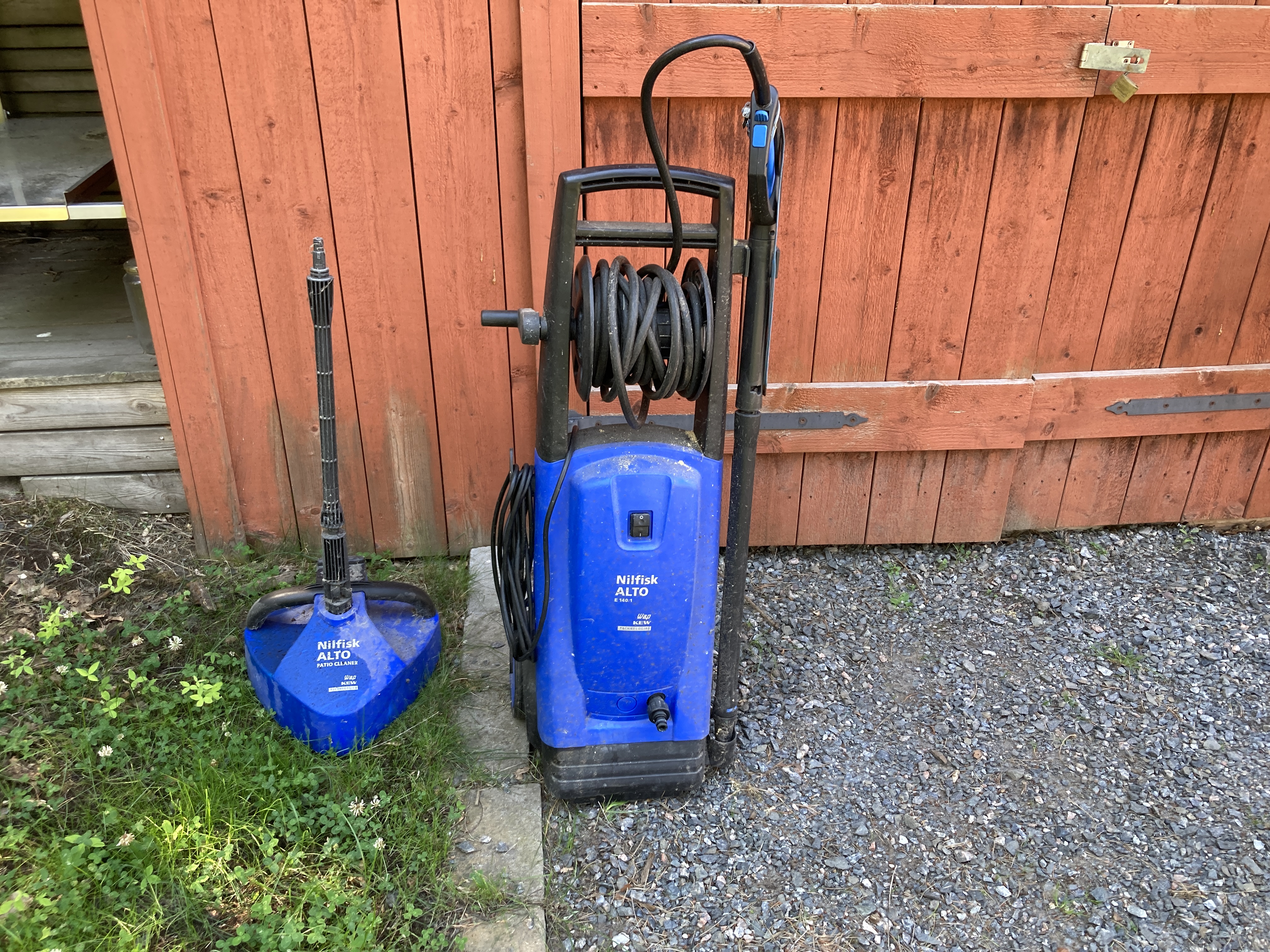  nilfisk högtryckstvätt (komplett)