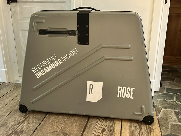 Rose cykeltransportväska med hårt skal