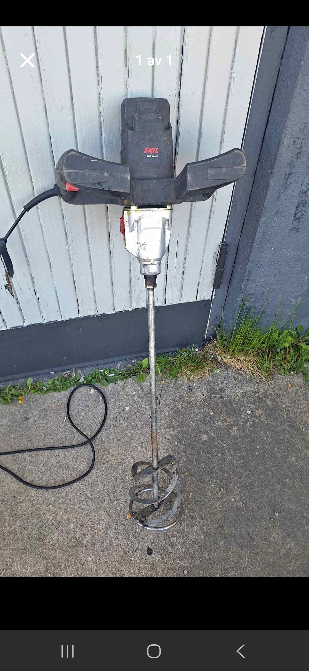 Betong omrörare 