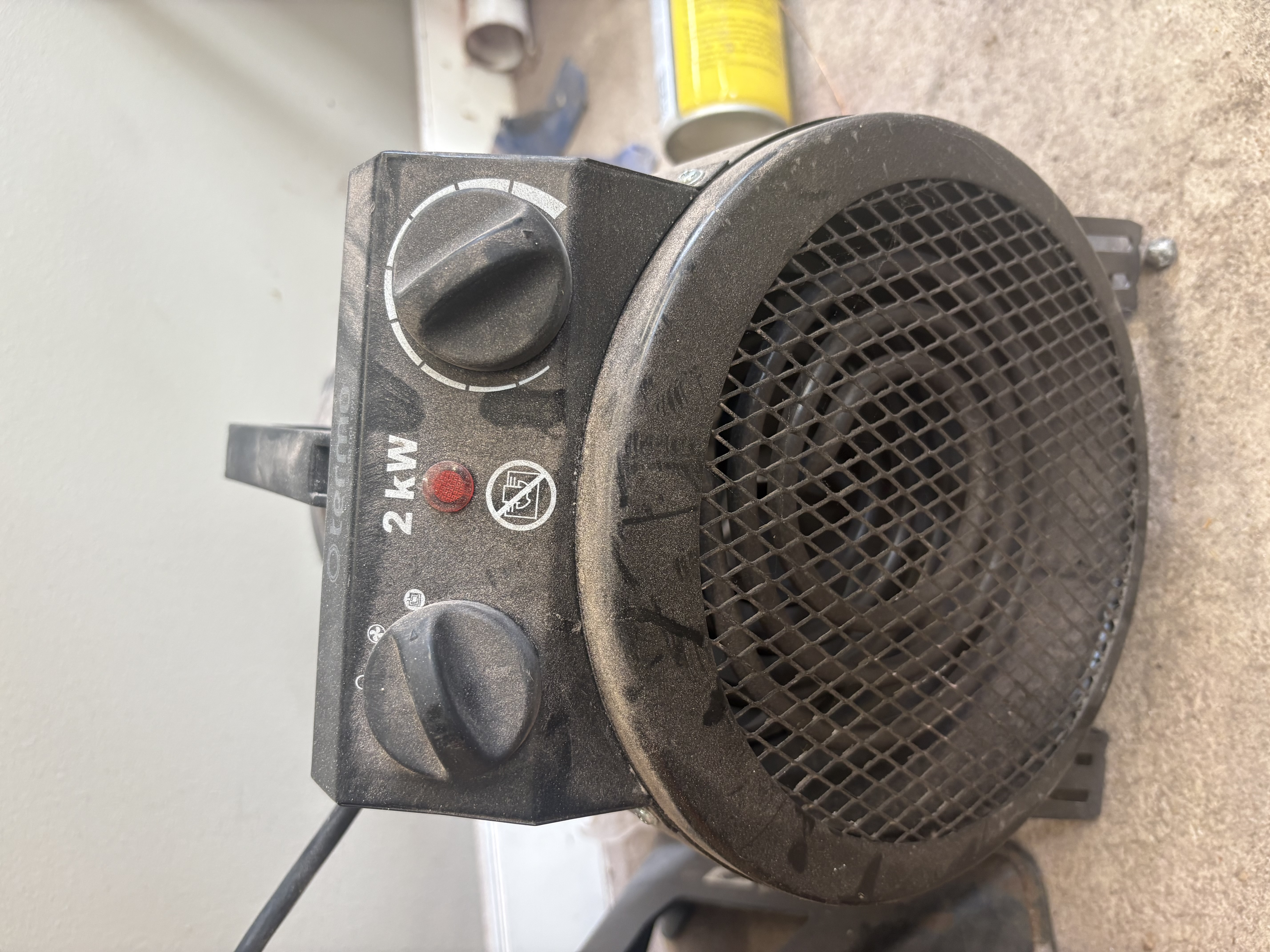 Värmefläkt 2kw