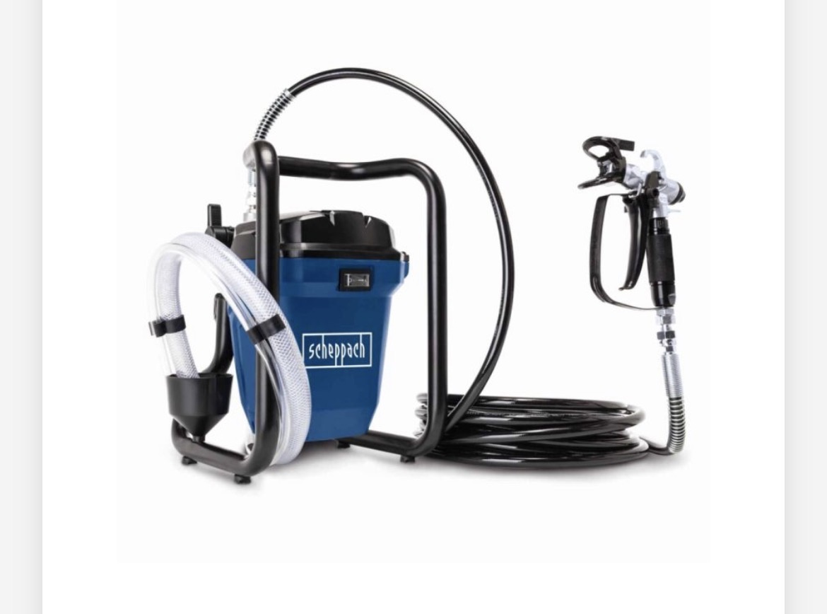 Färgspruta scheppach acs3000 750w