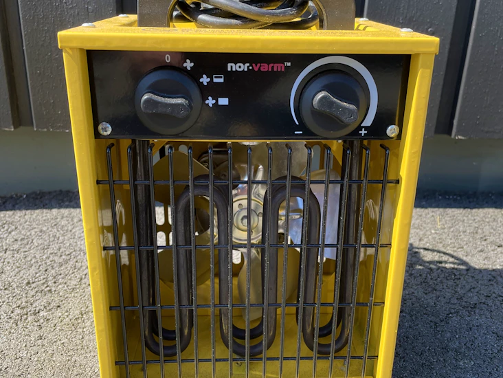 Vifteovn/byggtørker