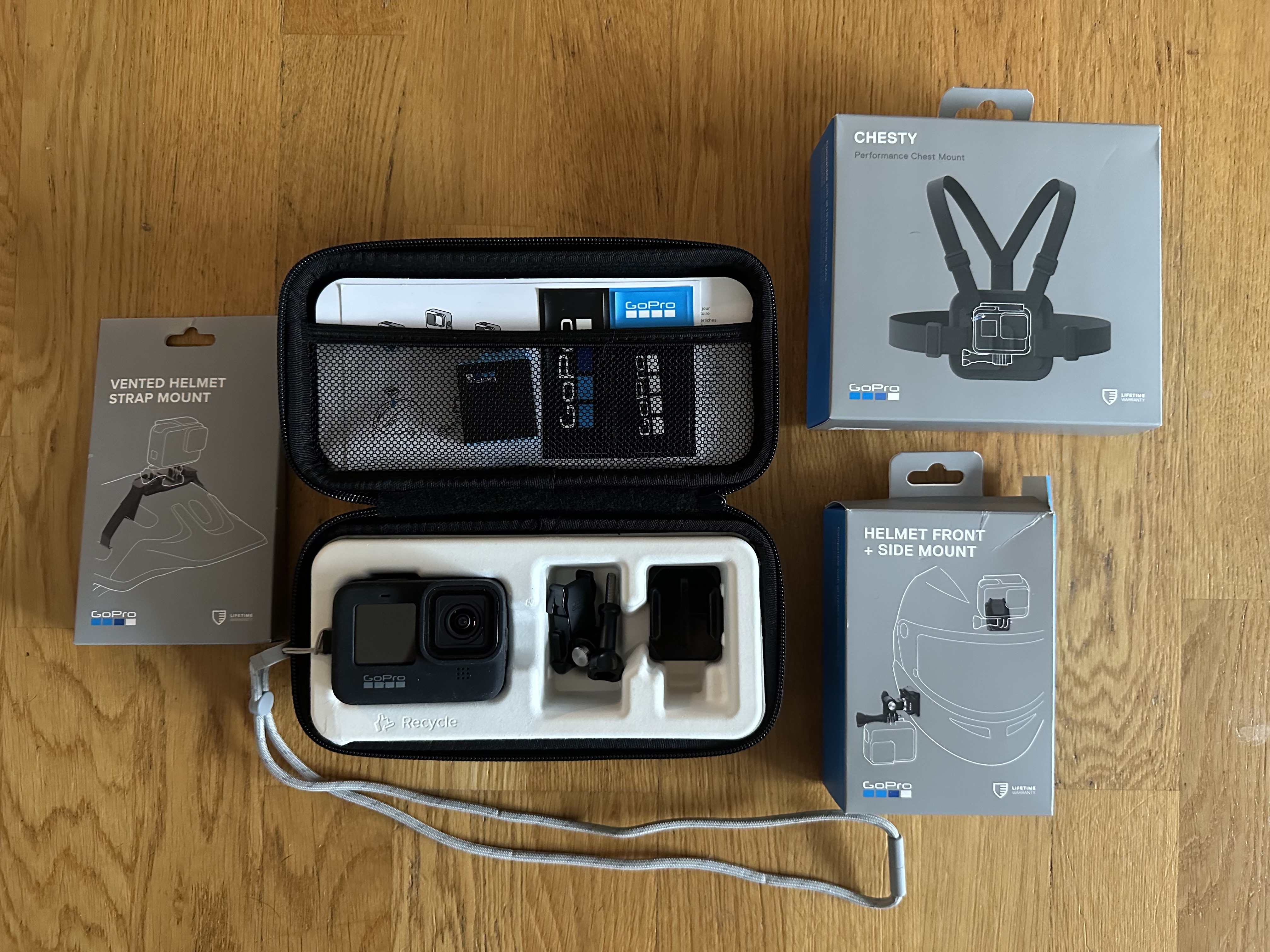 Gopro hero 10 black actionkamera m/mye tilbehør