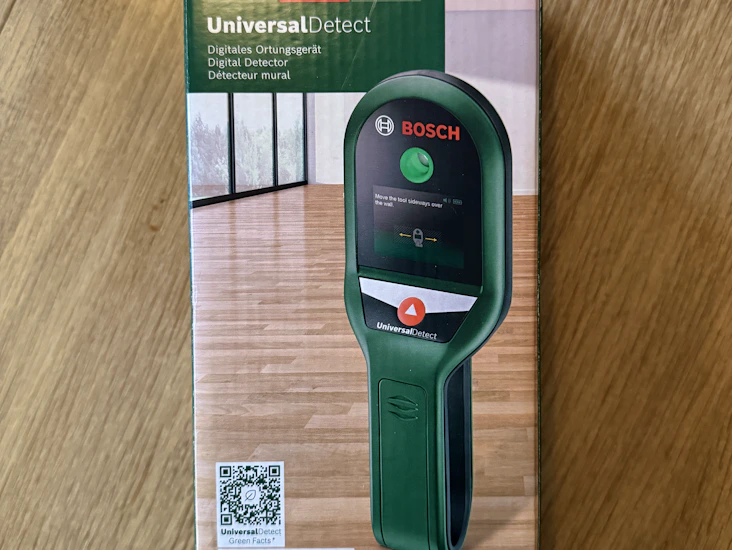 Bosch universaldetect søker til metall, ledninger, tre