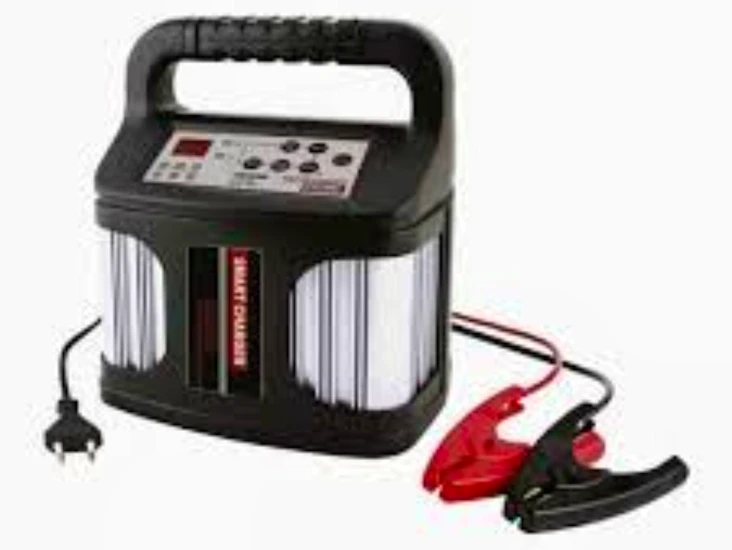 Batterilader: 12 v, 15 a med booster