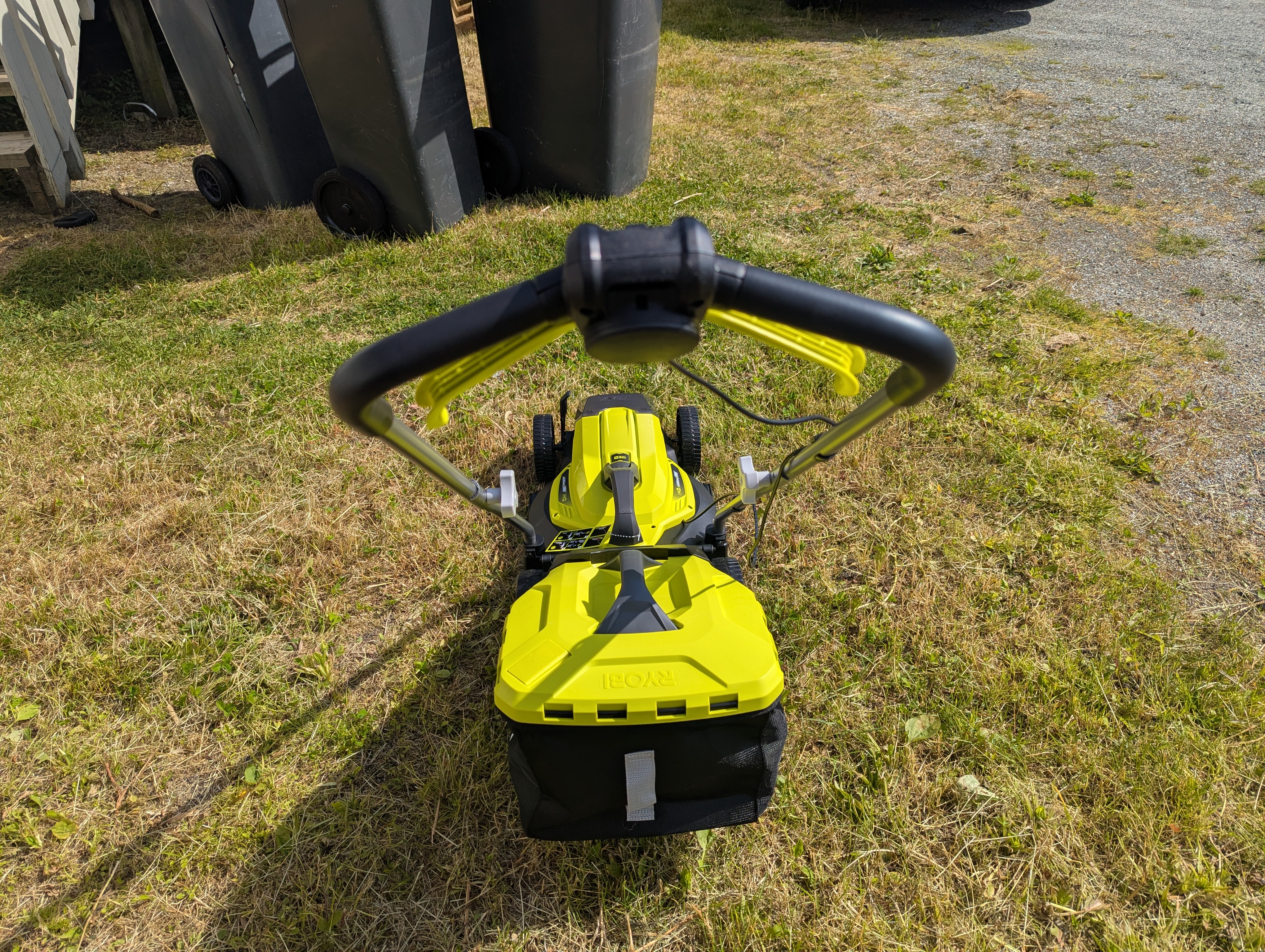 Ryobi one+ olm1833b batteridrevet gressklipper 18 v | 33 cm