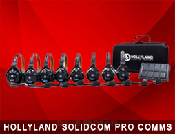 Hollyland solidcom c1 pro 8 wireless noise cancellation headset system (8 headsets)