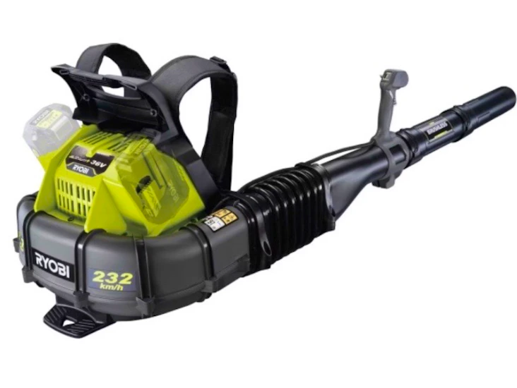 Lövblås ryobi ry36bpxa 36 v, ryggburen