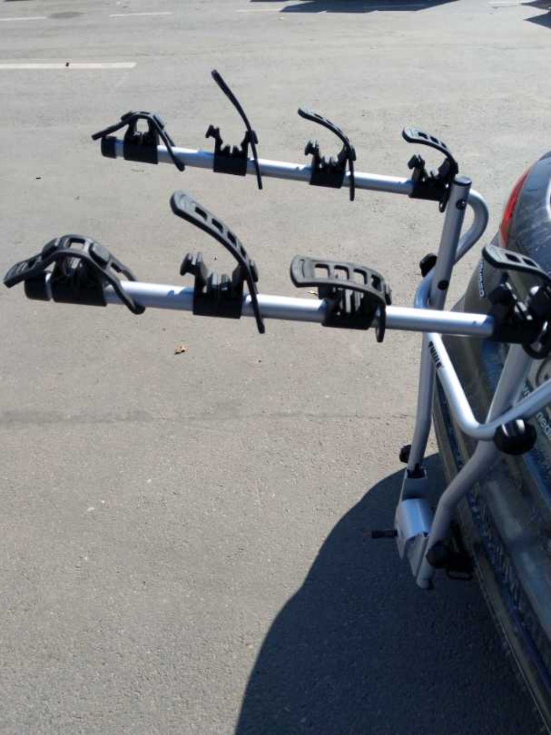Thule cykelhållare 4 cyklar och ljusramp